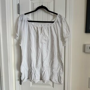 Lane Bryant White Women's Blouse